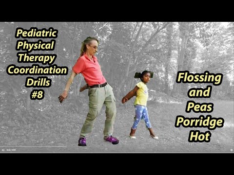Видео: # 8 Старые и новые игры на координацию: координационные упражнения в детской физиотерапии.