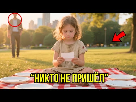 Видео: Бездомная Девочка Проводит Пикник С Пустыми Тарелками, Пока К Ней Не Подходит МИЛЛИАРДЕР...
