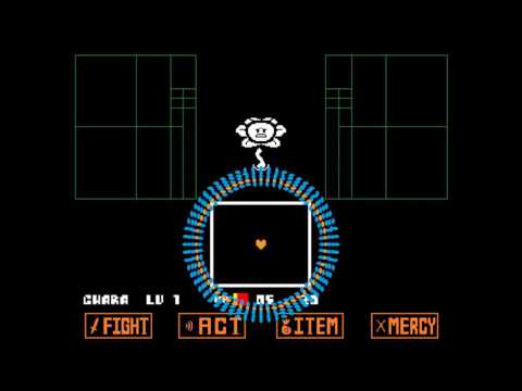 Видео: Unitale True Pacifist Flowey   Saving Goatbro (undertale фан игра)