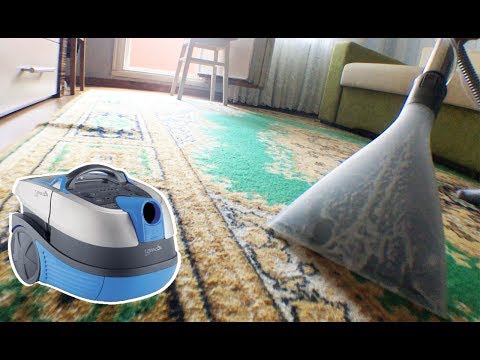 Видео: Демонстрация работы пылесоса Zelmer Aquawelt.