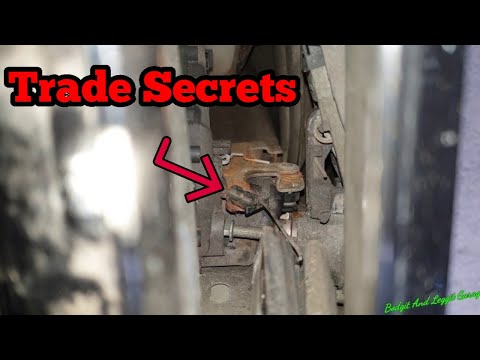 Видео: Как открыть дверь VW, которая не открывается ни изнутри, ни снаружи