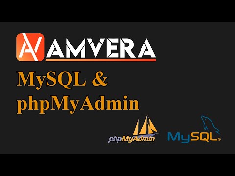 Видео: Как использовать MySQL и phpMyAdmin в Amvera Cloud