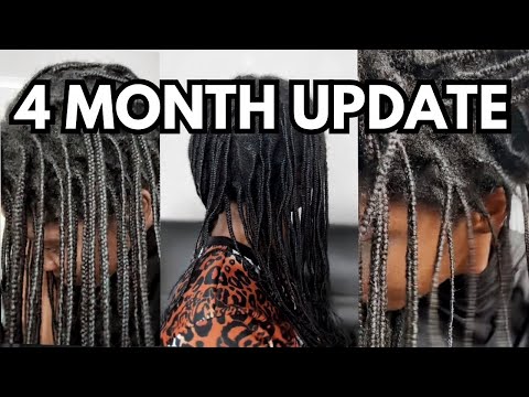 Видео: ОБНОВЛЕНИЕ: 6-МЕСЯЧНЫЙ ВЫЗОВ ПО ОТРОСТУ ВОЛОС | Мини-косички | Южноафриканский ютубер