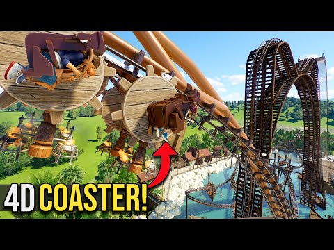 Видео: Невероятные 4D-американские горки и многое другое!: Конкурс американских горок, эпизод 28