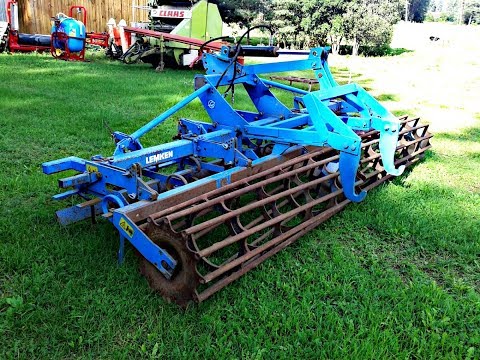 Видео: Обзор культиватора компактора лемкен  lemken quarz 7 и нашу технику.