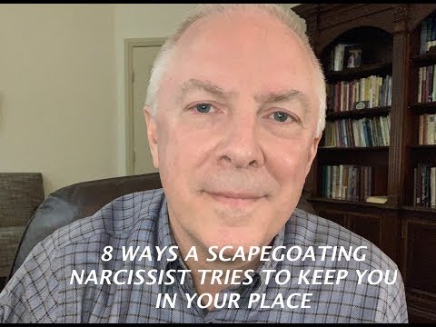 Видео: 8 способов, которыми нарцисс-козёл отпущения пытается удержать вас на месте