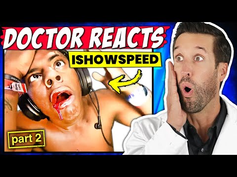 Видео: ВРАЧ смотрит на травмы из IShowSpeed (ЧАСТЬ 2)
