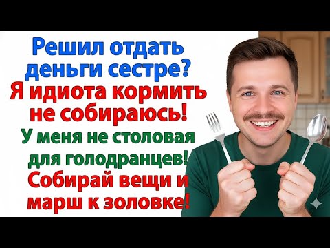 Видео: ЗАРПЛАТУ ОТДАЛ СЕСТРЕ? ПУСТЬ ОНА ТЕБЯ КОРМИТ — Я ТЕБЕ НИ КРОШКИ!