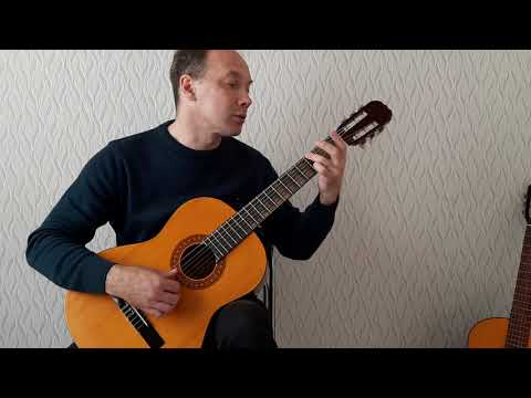 Видео: Иванов-Крамской Прелюдия разбор на гитаре