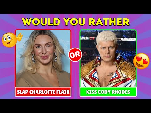 Видео: 40 самых сложных сценариев WWE «Что бы вы предпочли» 🤯