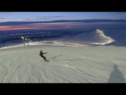Видео: Бигвуд. Полный спуск по Южному склону. Новогодние 2022