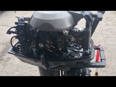 Видео: Лодочный 2Т30HP китайский двигатель, подсос воздуха ч.2