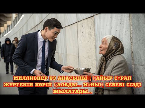 Видео: МИЛЛИОНЕР ӨЗ АНАСЫНЫҢ ҚАЙЫР СҰРАП ЖҮРГЕНІН КӨРІП ҚАЛАДЫ... МҰНЫҢ СЕБЕБІ СІЗДІ ЖЫЛАТАДЫ...