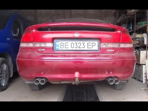 Видео: Прямоток на Mazda 626 Ge