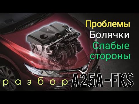 Видео: Toyota A25A-FKS с чем мы сталкиваемся ежедневно.