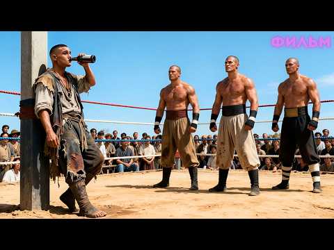 Видео: Этот с виду бомж оказался мастером боевых искуств и разнес всех. криминальный фильм, русский боевик