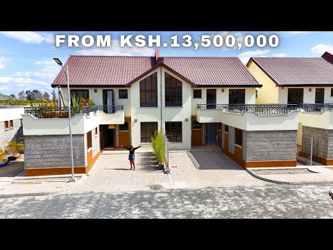 Видео: ПРЕКРАСНЫЕ ТАУНХОУМЫ С 4 И 5 СПАЛЬНЯМИ + 1 кв. м ОТ 13 500 000 КЕНЫ! #недвижимость #Кения #таунхаусы