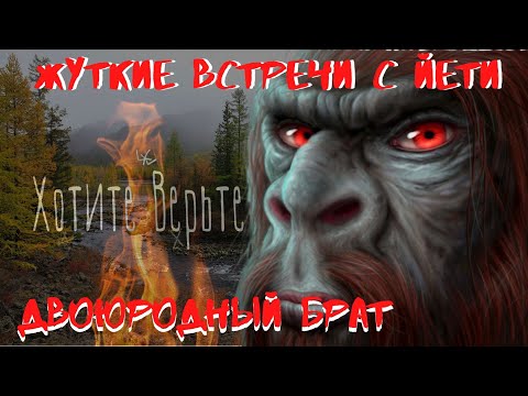 Видео: Жуткие встречи с Йети.Двоюродный Брат.