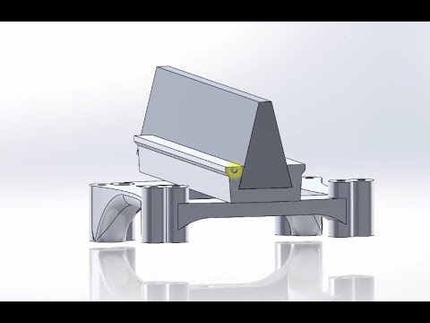 Видео: Solidworks_Збірка двох деталей, як здійснити. Розробка зверху вниз. Динамічні прив'язки