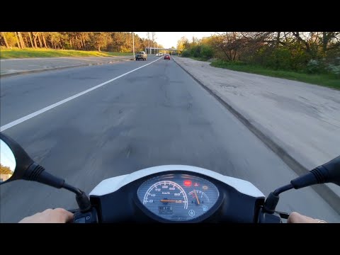 Видео: Продажа Yamaha Jog Sa56 (Sa39) скутер с контейнера, купить мопед с доставкой + Тест драйв