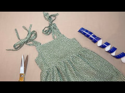 Видео: DIY Как просто сшить детский сарафан за час и без оверлока.