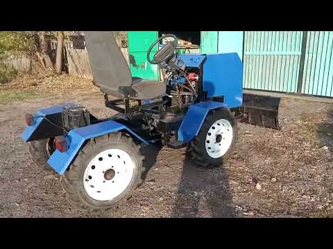 Видео: Минитрактор 4×4. Готовый результат