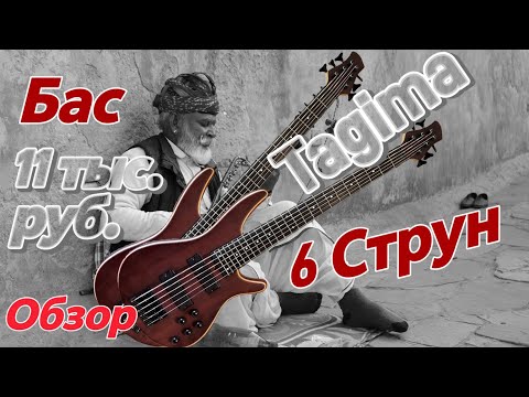 Видео: Бас "Tagima", 6-струн. Шедевр. Китай.