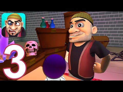 Видео: Scary Robber Home Clash — Игровой процесс, часть 3 — 2 новых уровня (iOS, Android)