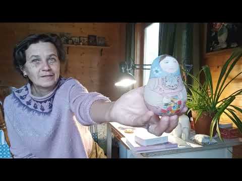 Видео: Нескучное ремесло| Роспись по дереву| О матрешках