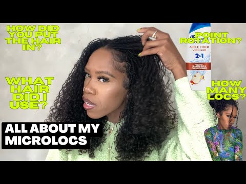 Видео: Всё о моих микролоках | С наращиванием | Подробности о волосах!!! Как укладывать волосы ✨