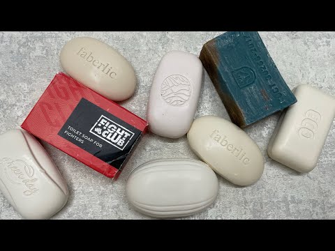 Видео: Dry soap cutting 🤍🧼/ Резка сухого мыла / ASMR