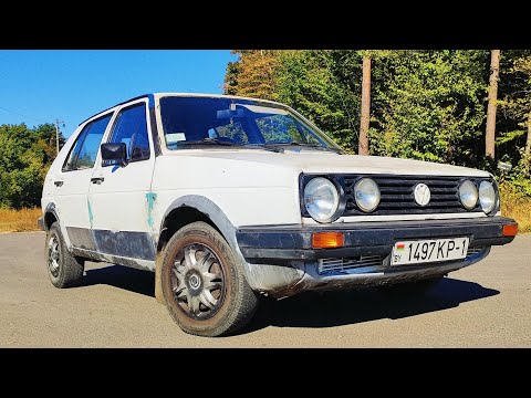 Видео: НИКТО НЕ ВЕРИТ в 37-летний Фольксваген Гольф 2 Volkswagen Golf II Последний шанс!