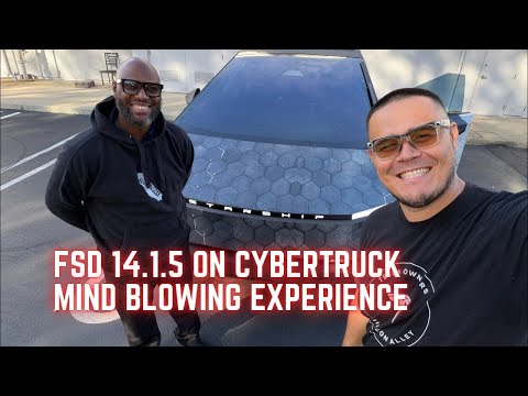 Видео: Опыт Cybertruck FSD 14.1.5 с Джо