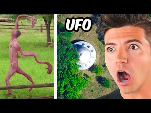 Видео: САМЫЕ БЕЗУМНЫЕ вещи, найденные на Google Картах...