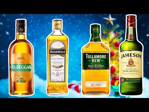 Видео: ЛУЧШИЙ ИРЛАНДСКИЙ ВИСКИ до 1000р (Сравнение Jameson, Bushmills, Tullamore Dew, Kilbeggan)