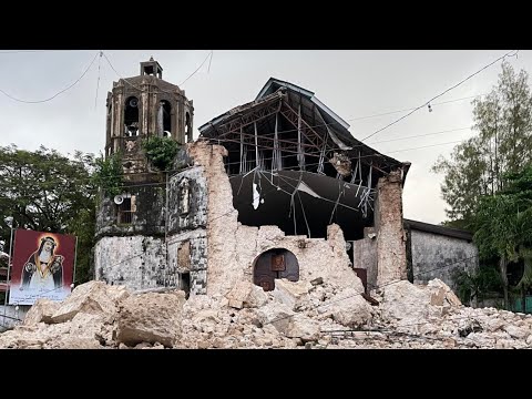 Видео: Землятресение -6.9 | особенности строительства | филмппины