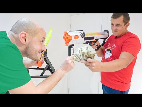 Видео: 13серия Старый ОПЯТЬ ВЫГНАЛ Лысую Бороду из Дома с  Деньгами.