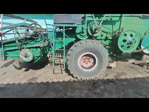 Видео: Заміна гальмівних колодок Claas SF.  Перший запуск перед жнивами