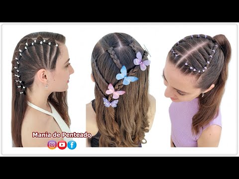 Видео: Простые прически для девочек всех возрастов 🥰💕