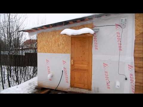 Видео: Ниппельное поение кроликов  зимой