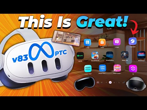 Видео: Обновление Quest v83 уже здесь! Утечки информации о технологии отслеживания глаз, VRChat Mobile, ...