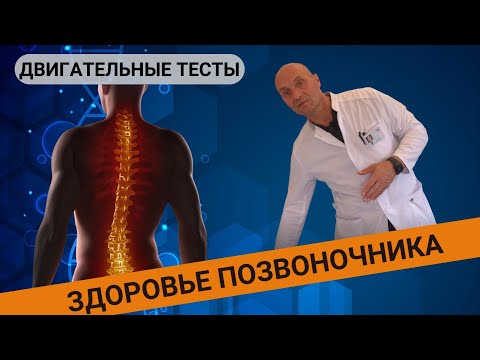 Видео: КАК ОПРЕДЕЛИТЬ, ЗДОРОВ ЛИ ПОЗВОНОЧНИК? Двигательные тесты.