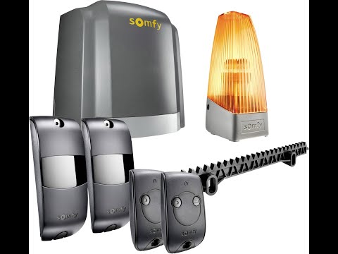 Видео: Somfy SlidyMoove 300 Основные Моменты по Установке и Подключению
