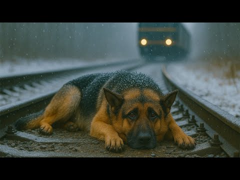 Видео: Овчарка легла на рельсы и не вставала. Машинист вышел из кабины — и заплакал…