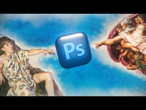 Видео: вписываю себя в старые мемы в photoshop