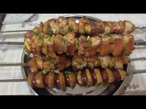 Видео: ШАШЛИК 👌 ПІДЧЕРЕВИНА З МОЛОДОЮ КАРТОПЛЕЮ 👍👍👍