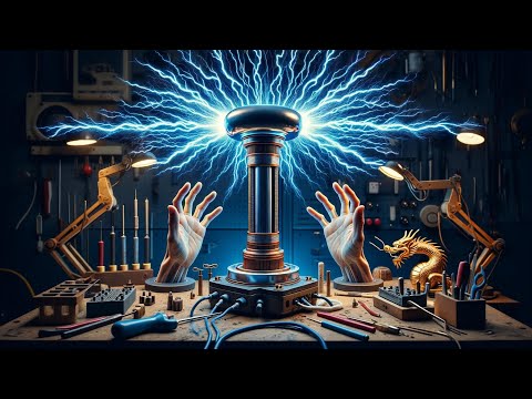 Видео: ПАЯЕМ МОЩНУЮ КАТУШКУ ТЕСЛА☄️ ПЛАВИМ МЕТАЛЛ ДУГОЙ⚡️И ЗАЖИГАЕМ ЛАМПУ НАКАЛИВАНИЯ НА РАСТОЯНИИ KIT DIY