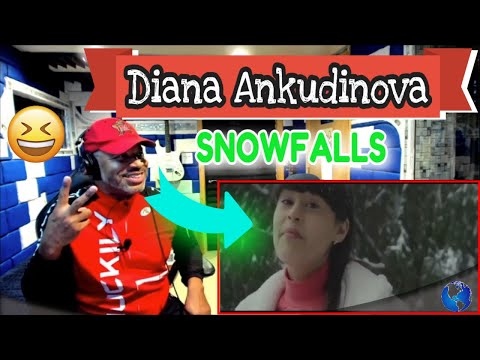 Видео: Диана Анкудинова (Diana Ankudinova)   Падает снег Snow Falls - Producer Reaction