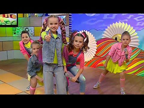 Видео: ☀️С добрым утром, малыши! Группа "Кудрёны" в гостях у Хрюши и Антона🎶