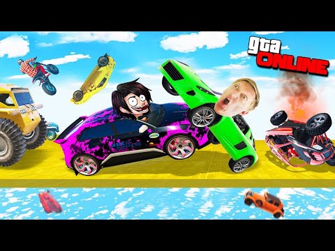 Видео: Face to face  - угарные спуски и подъемы  в GTA 5 Online!